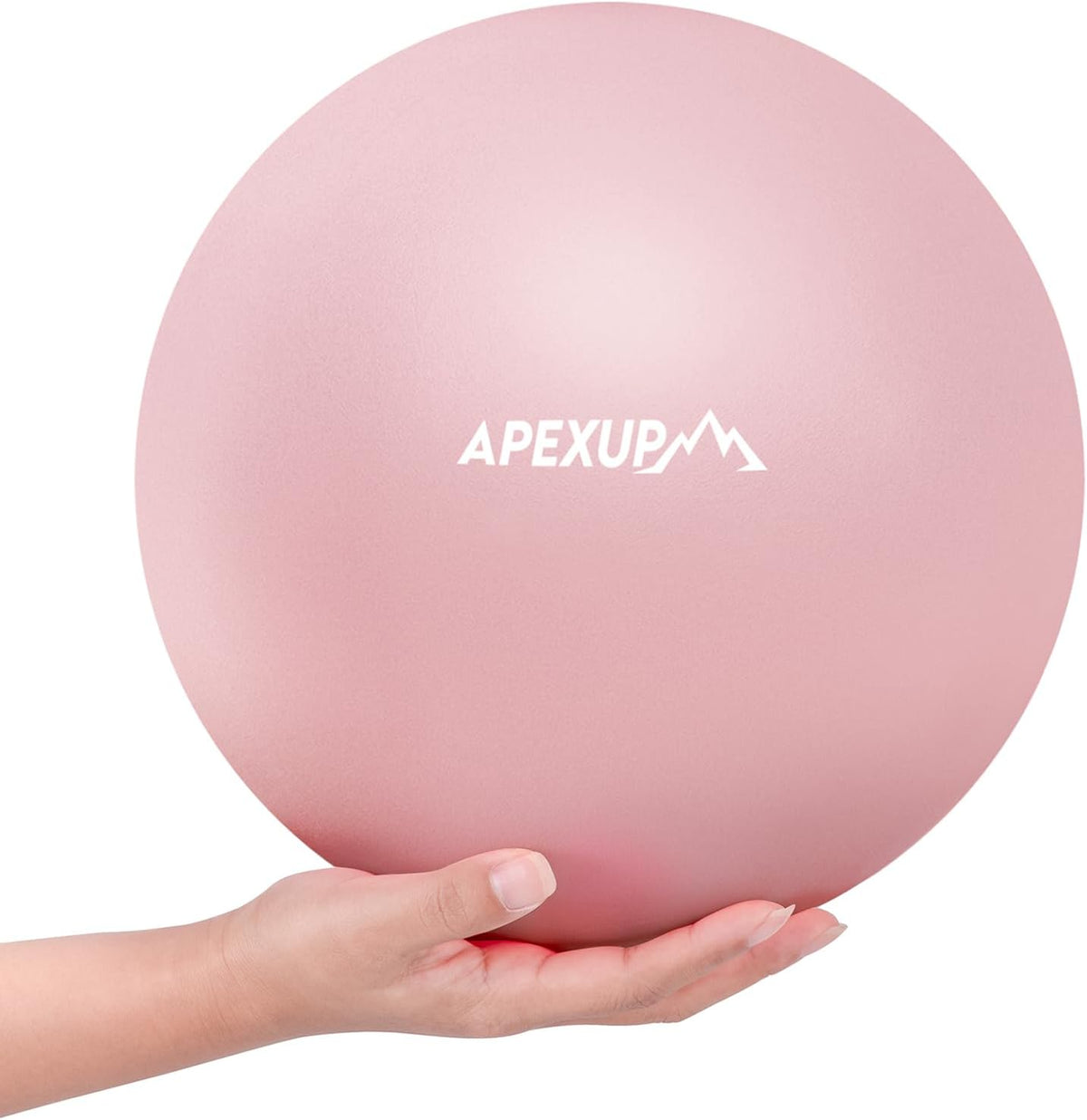 APEXUP 9 Inch Pilates Ball Small Exercise Ball for Yoga, Fitness, Balance, Core Workout, Physical Therapy