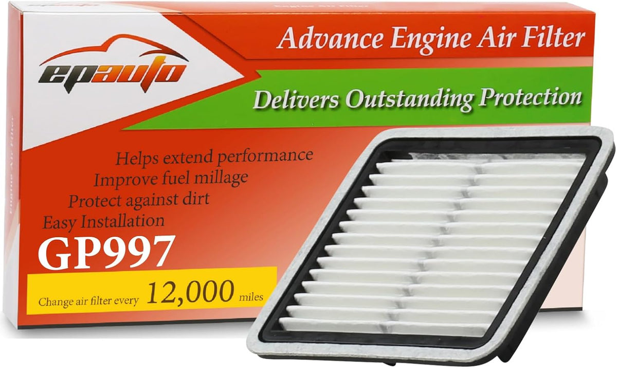 EPAuto GP997 (CA9997) Engine Air Filter Replacement for Subaru