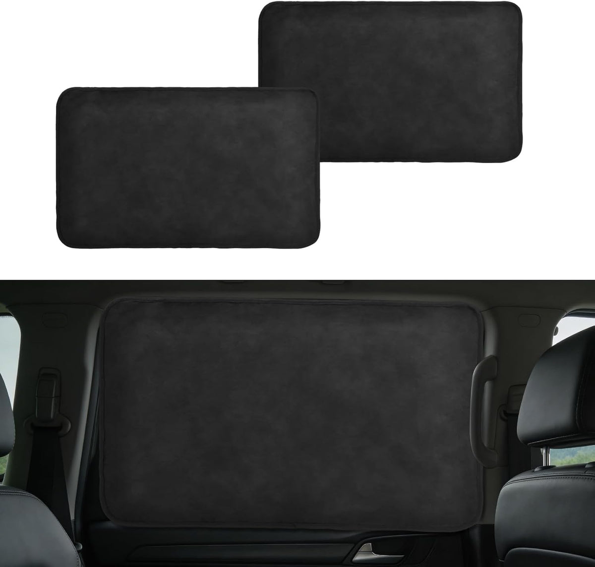 XCBYT Magnetic Car Window Shades for Side Window, 100% Blackout Privacy