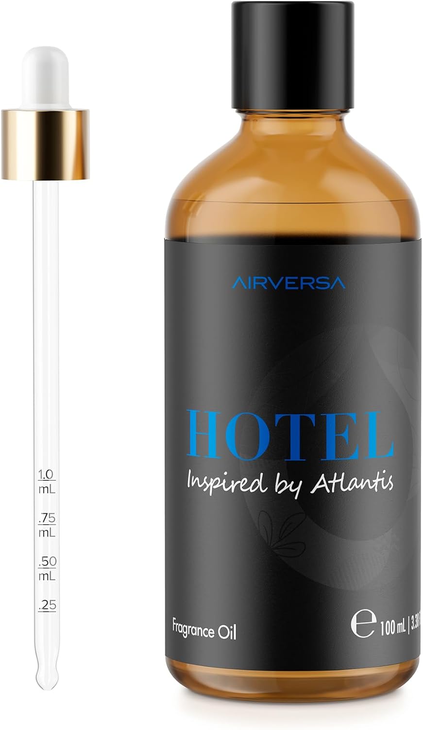 Airversa Fragrane Oil for Diffusers, Inspired by Ritz-C. 3.38 Fl Oz|100 mL