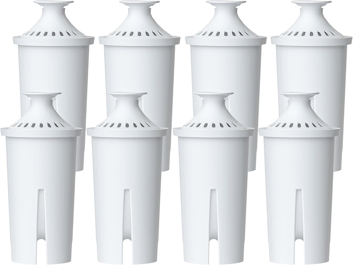 AQUA CREST Filter Replacement for Brita® Water Pitcher & Dispenser, 6 Pack