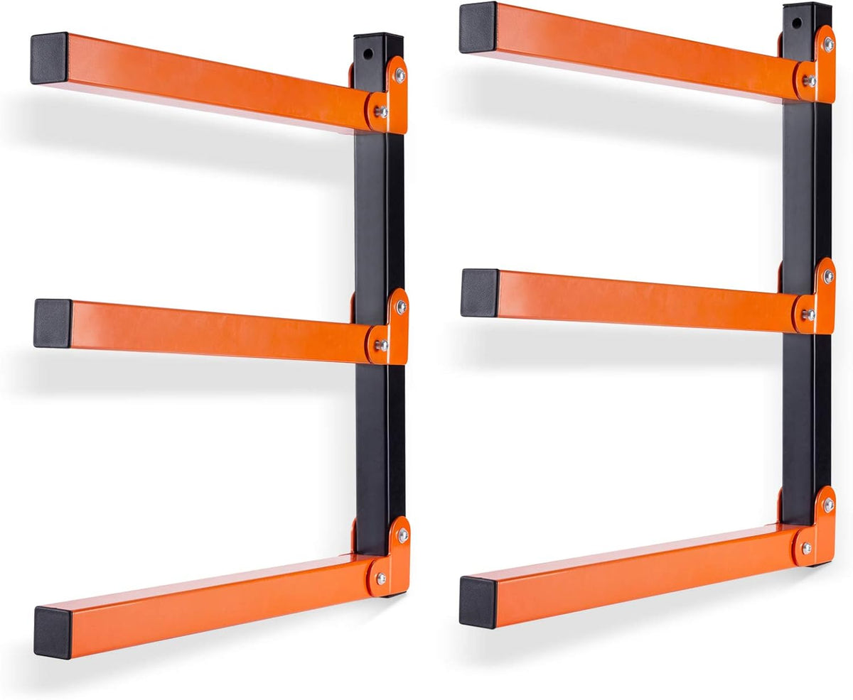 Ultrawall Wall Mount Wood Organizer and Lumber Storage Rack with 3-Level