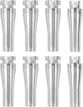 8 ENDS Door Latch Cable Repair Kit Compatible with Ford F-150, F-250, F-350, E-series, Ranger, Expedition, Excursion, Navigator (Four Cables - 6 Standard 2 Locking Cam) Aluminum