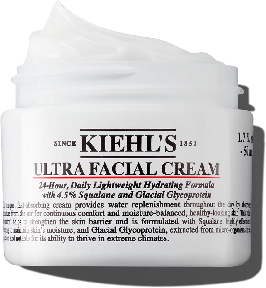 Kiehl's - Ultra Facial Cream Daily Moisturizer with 4.5% Squalane