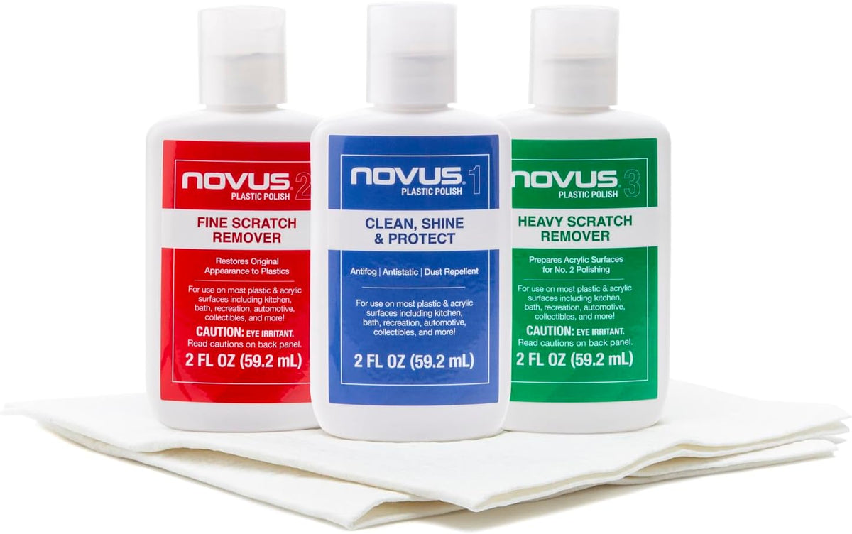 NOVUS 7030 | Fine Scratch Remover #2 | 8 Ounce Bottle