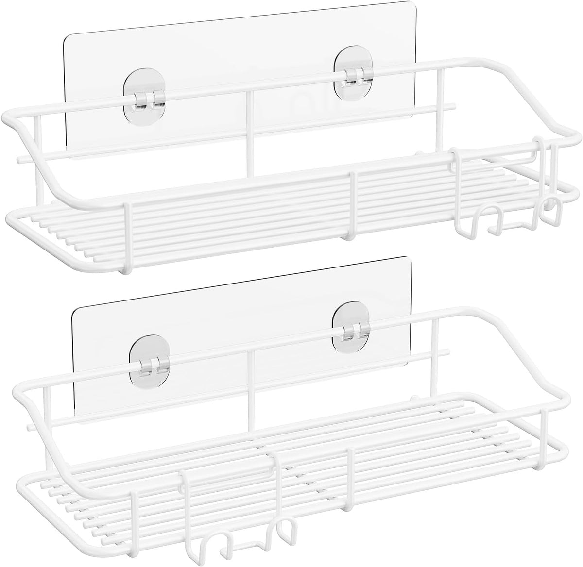Nieifi Shower Caddy Adhesive, Shower Shelves, Shampoo Holder for Bathroom