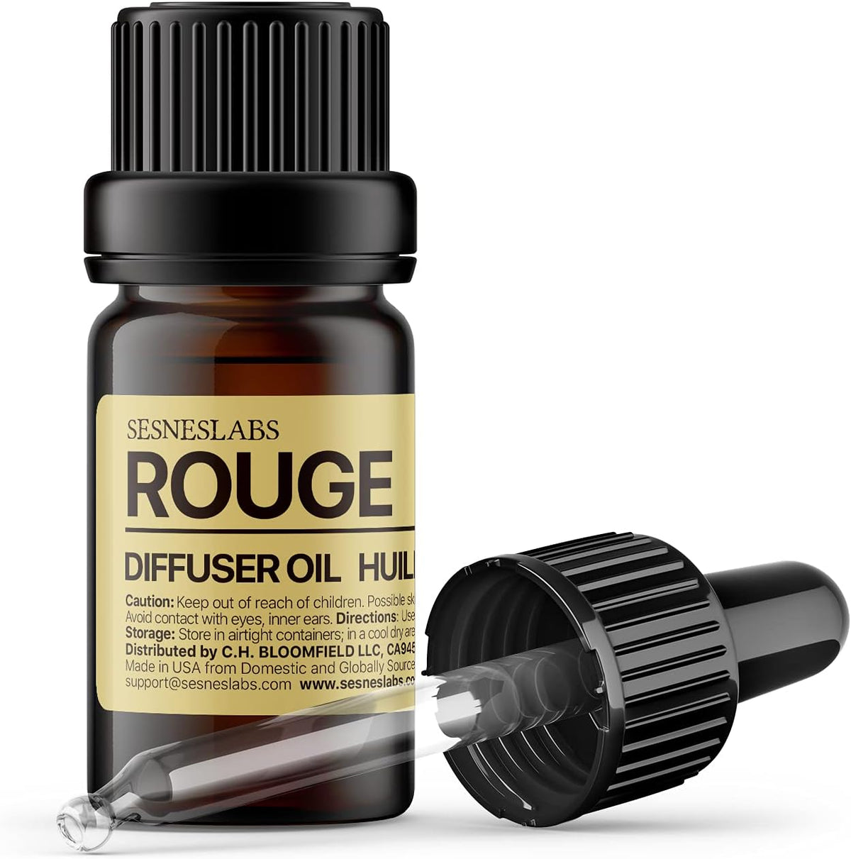 sesneslabs Santal Diffuser Oil, Niche Scent, Amber Coco Vanilla Cedar Sandalwood Musk Essential Oils Blend for Ultrasonic Diffuser Scent Projects(.33 oz/10 ml)