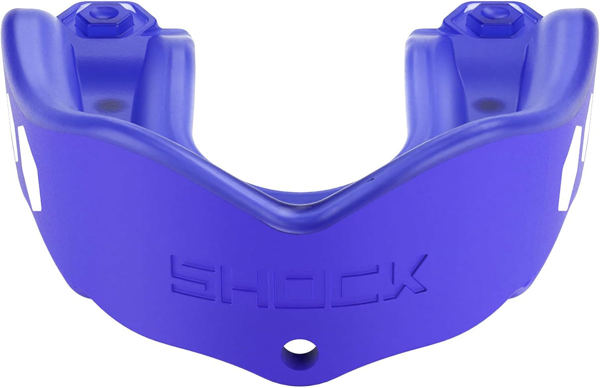 Shock Doctor Mouth Guard Sports, Hockey, Lacrosse, Baseball, Wrestling Moutguard, Gel Max Heavy Duty Protection & Custom Fit, Football Mouth Guard with Strap, Adult & Youth Mouthguard