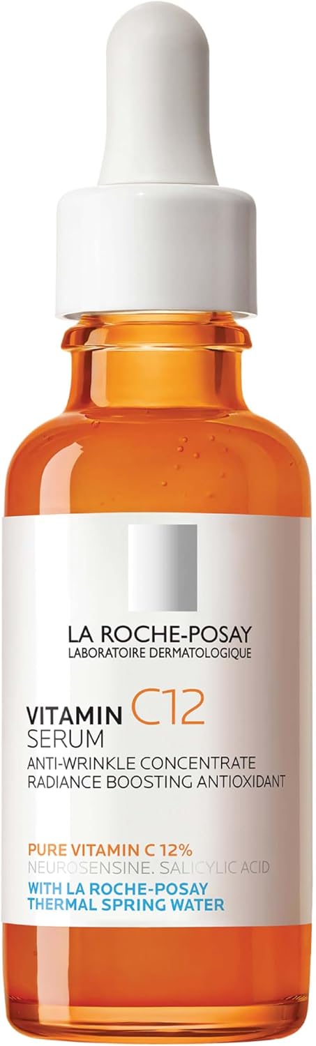 La Roche-Posay 12% Vitamin C Face Serum, 2 formulas with hyaluronic acid