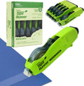 TAPE RUNNER - Double Sided Adhesive with Dispenser Roller Included - Acid Free, Sticky, Transparent - Ideal for Scrapbooking, Crafts & More - Retractable (315 inches per Cartridge), 5 Cartridges