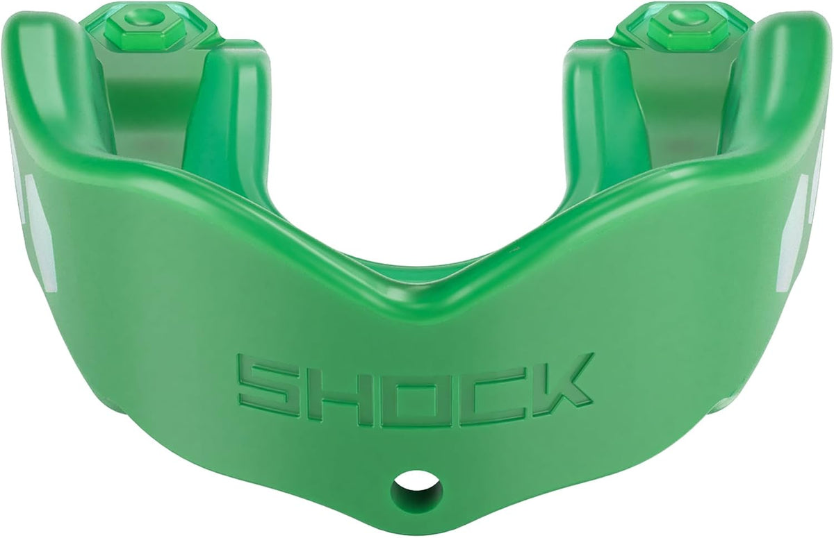 Shock Doctor Mouth Guard Sports, Hockey, Lacrosse, Baseball, Wrestling Moutguard, Gel Max Heavy Duty Protection & Custom Fit, Football Mouth Guard with Strap, Adult & Youth Mouthguard