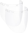 NoCry Premium Safety Face Shield for Grinding and Cutting — Clear Anti-Fog, Impact Resistant Visor and Adjustable Headgear — ANSI Z87.1 Certified for Industrial Use — Washable Sweatbands Included
