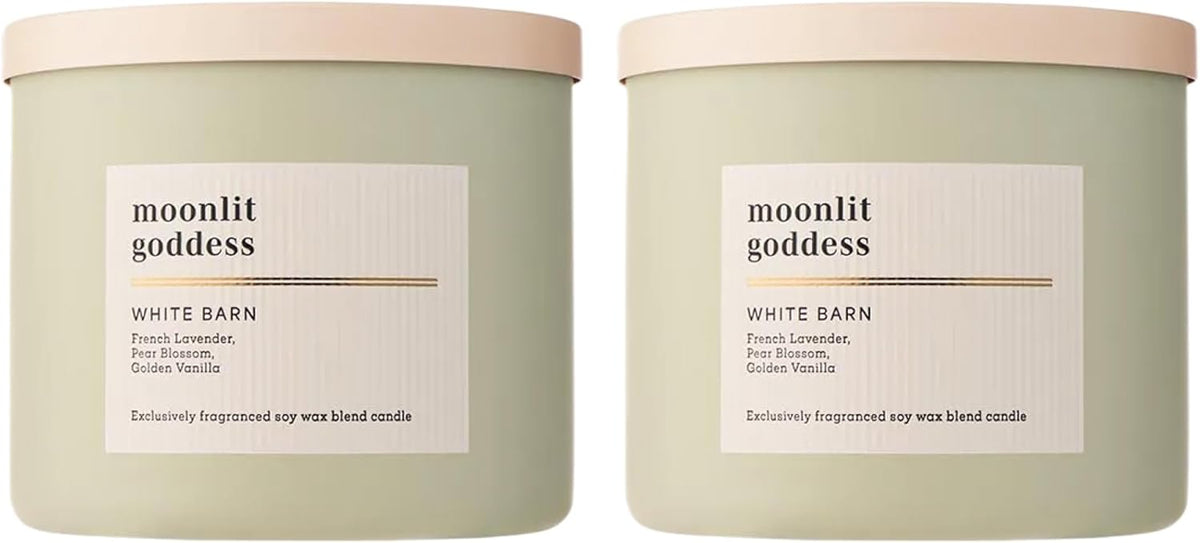 Bath & Body Works Eucalyptus Spearmint 3-Wick Candle - Scented Candle for At-Home Use - Long-Lasting, Room-Filling Fragrance - High Fragrance Oil Concentration - Soy Wax Blend