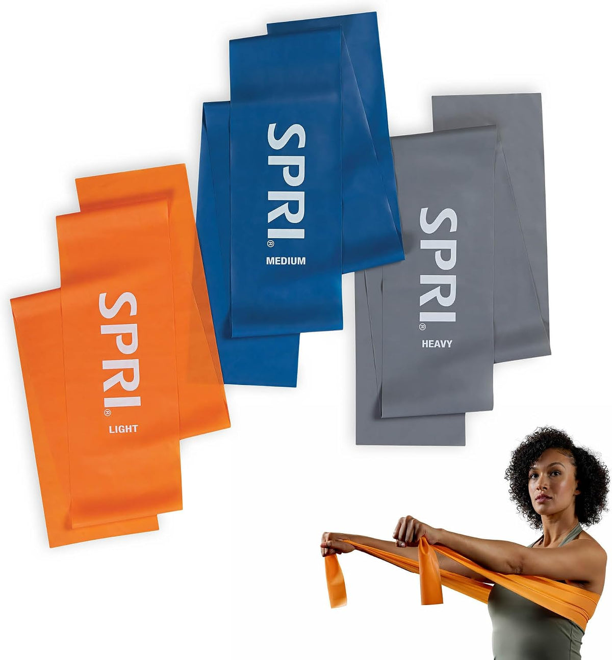 SPRI Flat Bands 3-Pack -