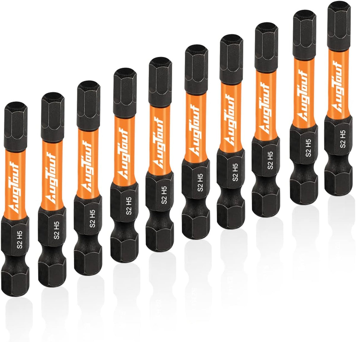 toolant Impact Allen Wrench Drill Bit Set, 20-Piece Metric & SAE, 2-Inch