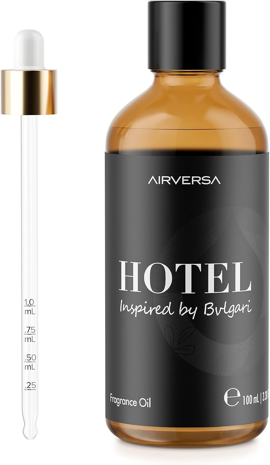 Airversa Fragrane Oil for Diffusers, Inspired by Ritz-C. 3.38 Fl Oz|100 mL