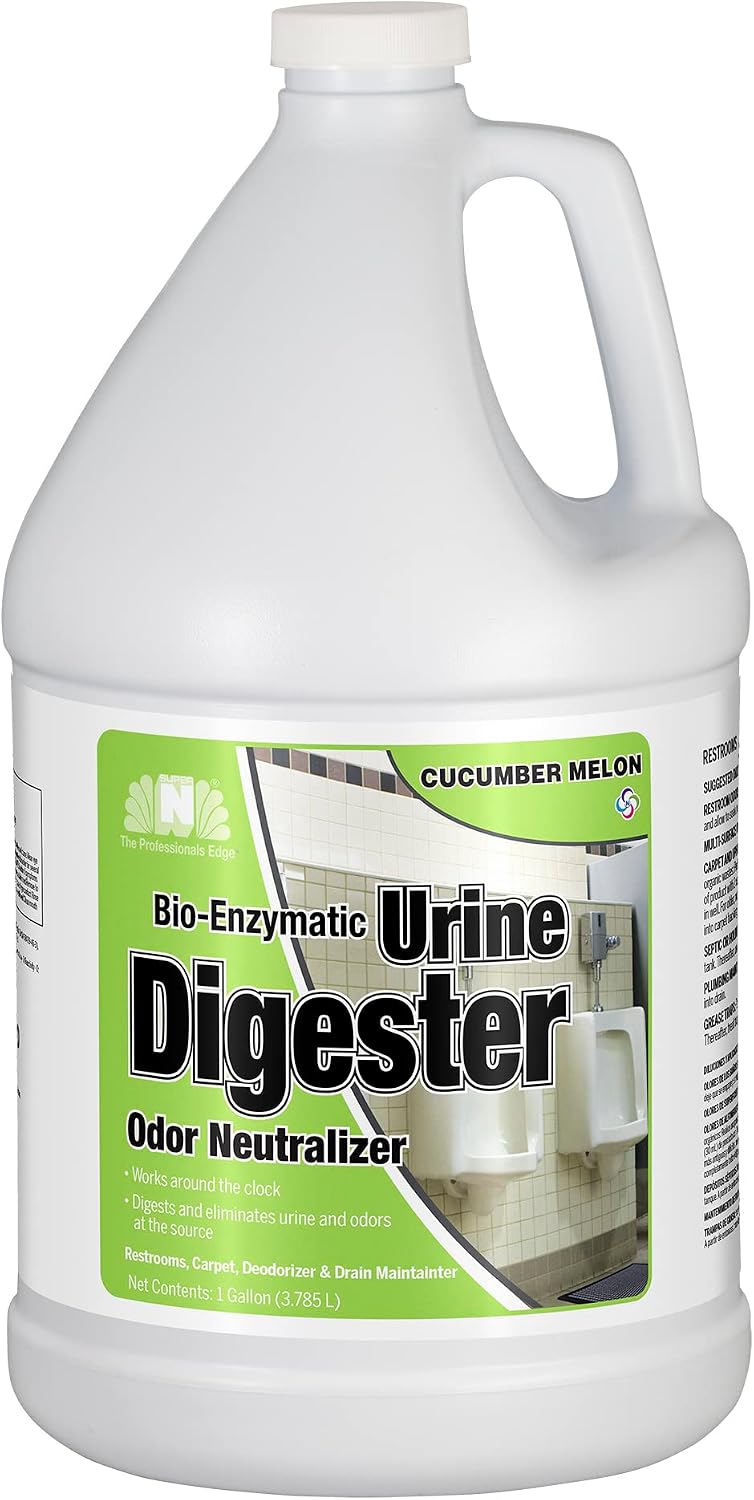 Nilodor BEON Urine Enzymatic Cleaner with Odor Neutralizer for Pet Dog, Carpet, and Bathroom, 1 Gallon, Cucumber Melon