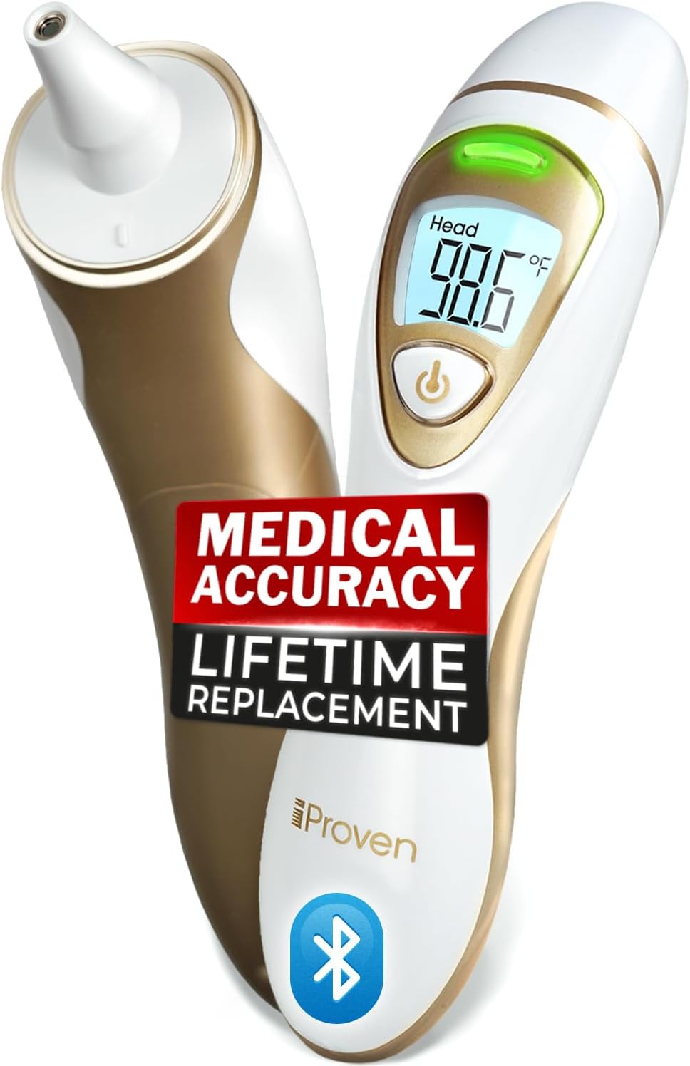 iProven Ear Thermometer with Non-Touch Forehead Function, Superior Accuracy