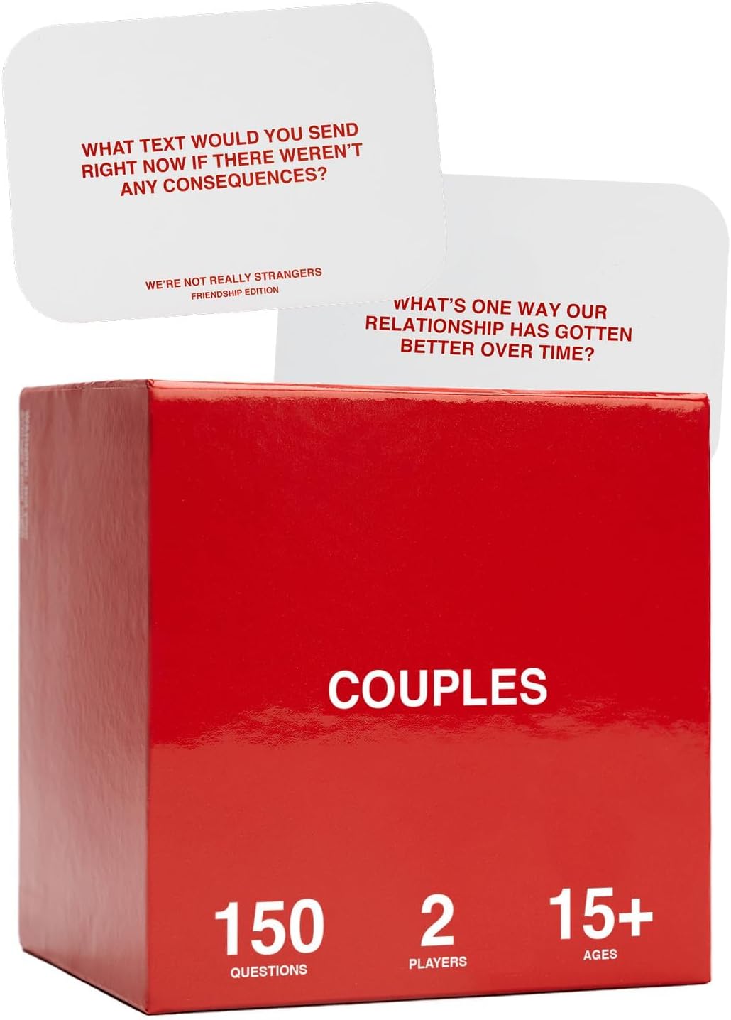 WE'RE NOT REALLY STRANGERS Couples Edition, Conversation Card Game