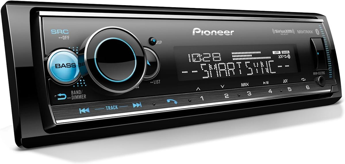 Pioneer MVH-S110BT 1-Din Digital Media Car Stereo with Bluetooth