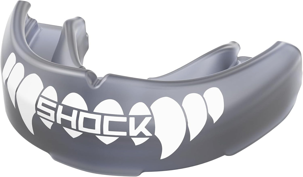 Shock Doctor Orthodontic Mouth Guard Braces for Sports, Hockey, Lacrosse, Football, Baseball, Upper Teeth Protection, Adult & Youth Sizes