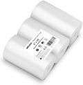 Wevac Vacuum Sealer Bags for Food 8x50 3 rolls, Food Saver Suction Channel
