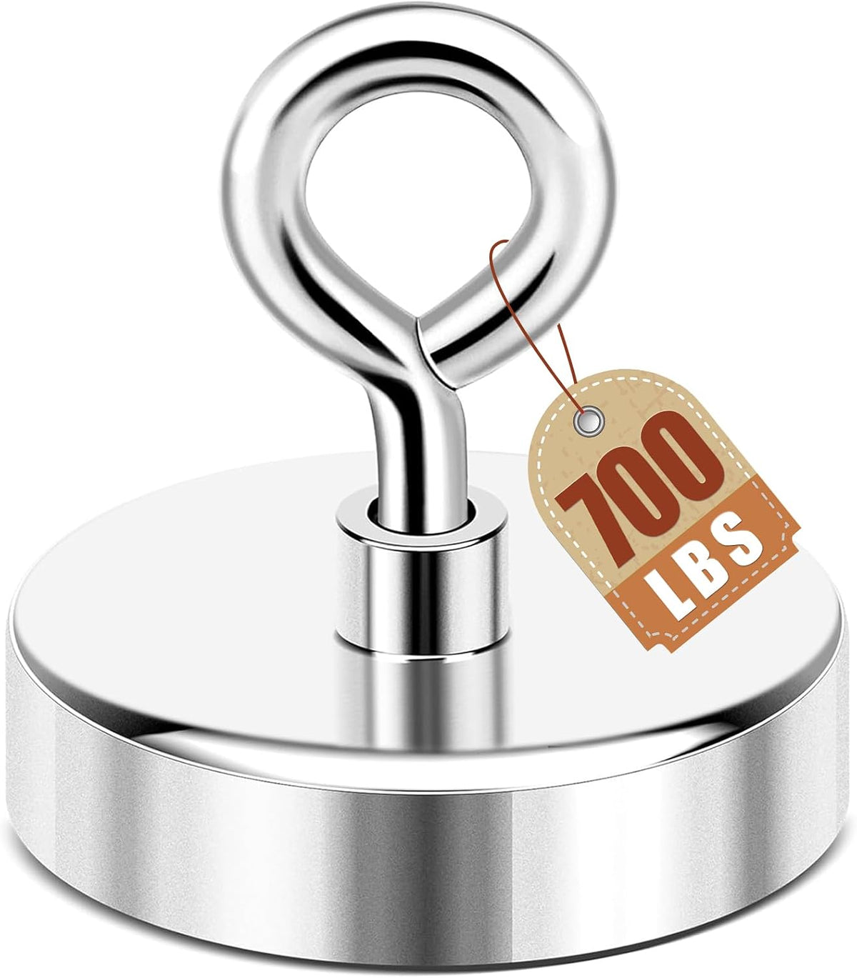 DIYMAG Fishing Magnet, 2 Inch 350 Lbs Large Strong Magnets for Lifting