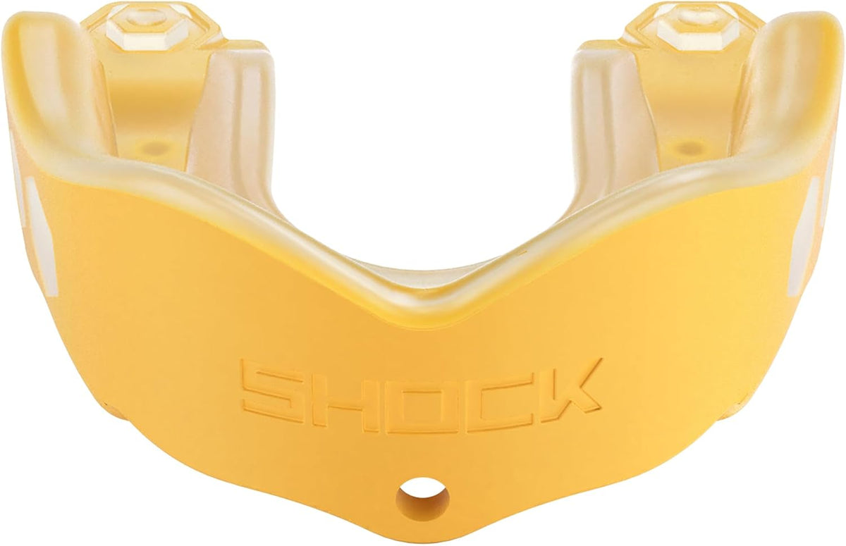 Shock Doctor Mouth Guard Sports, Hockey, Lacrosse, Baseball, Wrestling Moutguard, Gel Max Heavy Duty Protection & Custom Fit, Football Mouth Guard with Strap, Adult & Youth Mouthguard