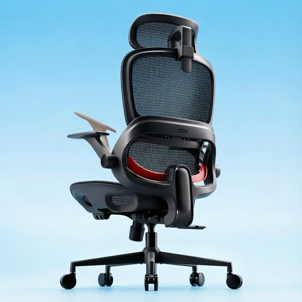 SIHOO M18 Ergonomic Office Chair, Mesh Back Desk Chair with Headrest