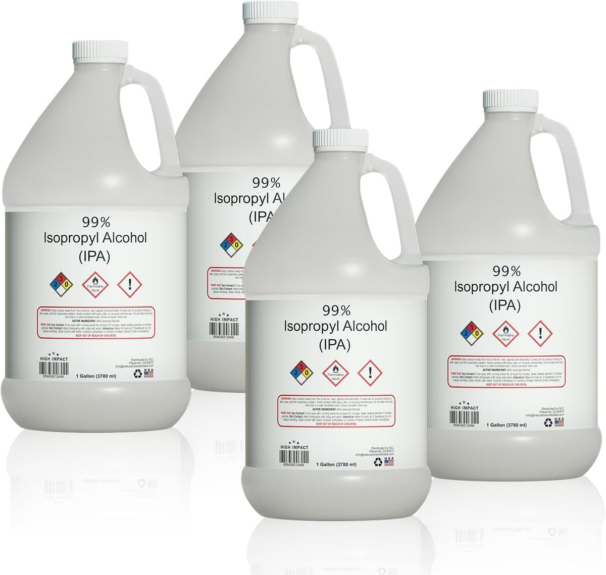 99% Isopropyl Alcohol (IPA) - 128 fl oz - Made in USA