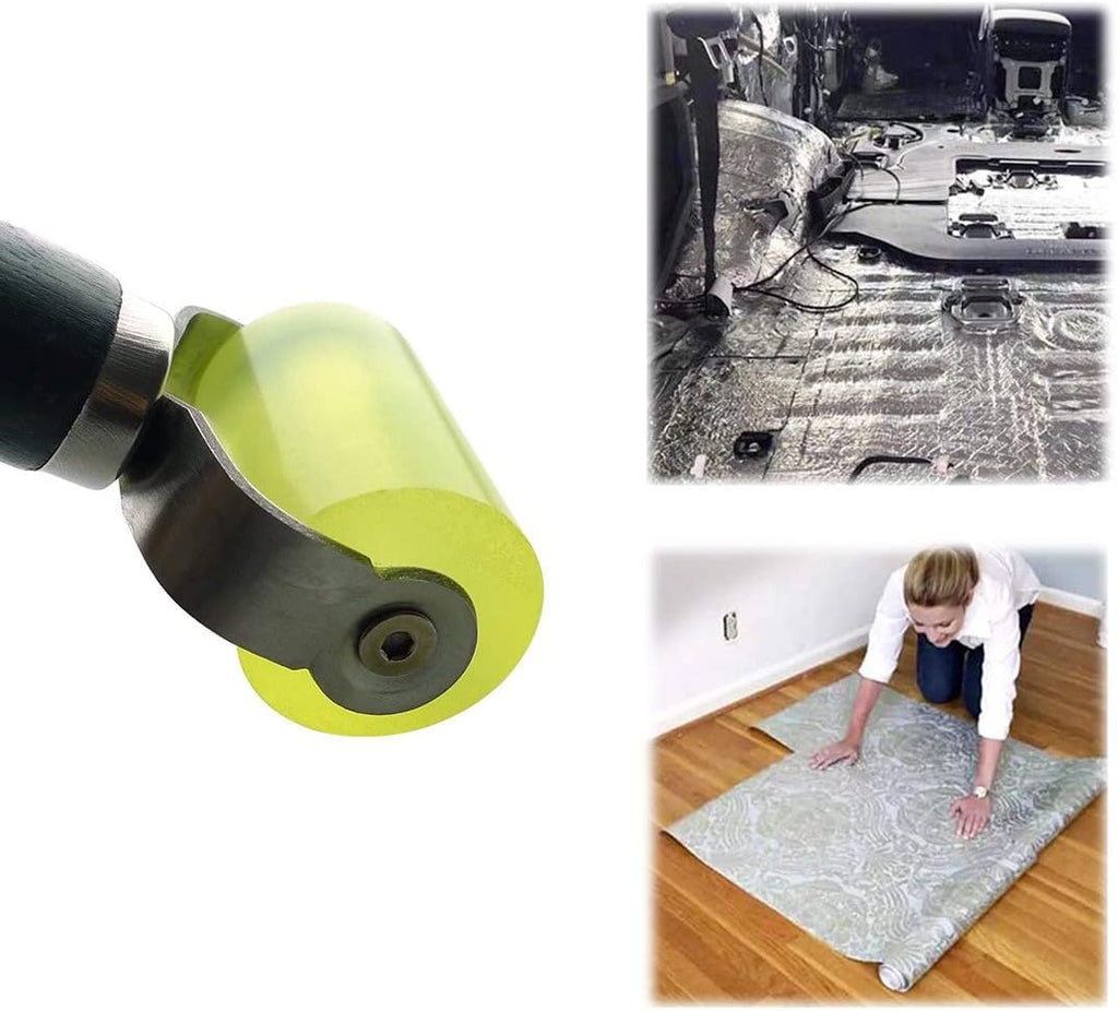 Rubber Seam Roller Car Sound Deadener Noise Filter Application, Sound Heat Insulation Mat Wallpaper Application, Wallpaper Roller for Auto Car Audio Sound Deadening Application