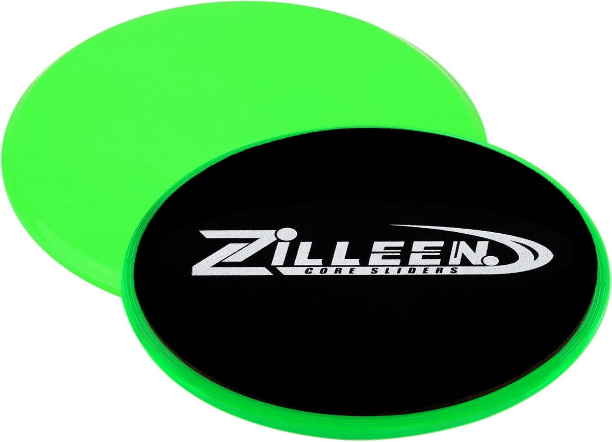 ZILLEEN Exercise Sliders for Working Out Pilates Fitness Discs 2pcs
