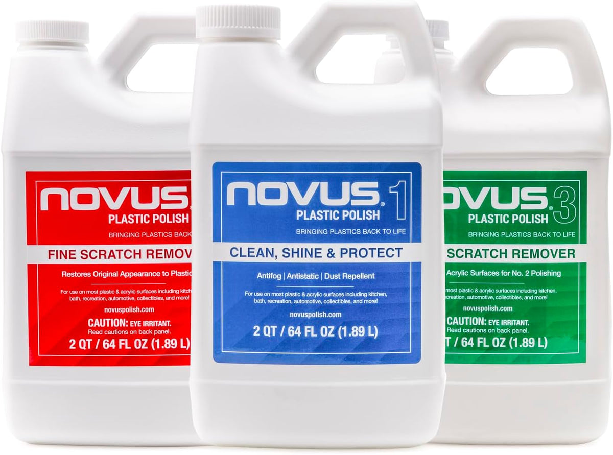 NOVUS 7030 | Fine Scratch Remover #2 | 8 Ounce Bottle