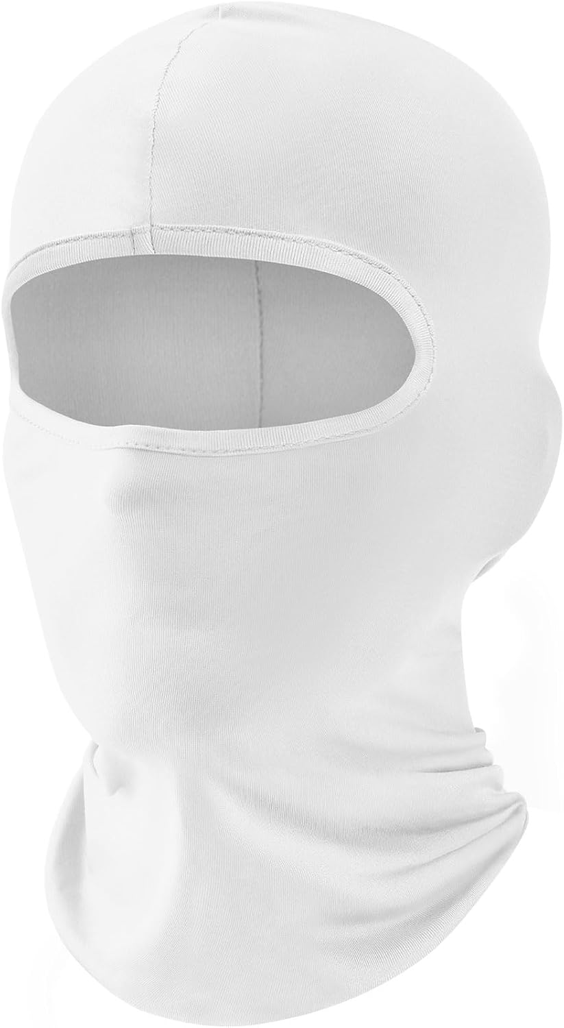 Fuinloth Balaclava Ski Mask, Motorcycle Summer Thin Cooling UV Protection