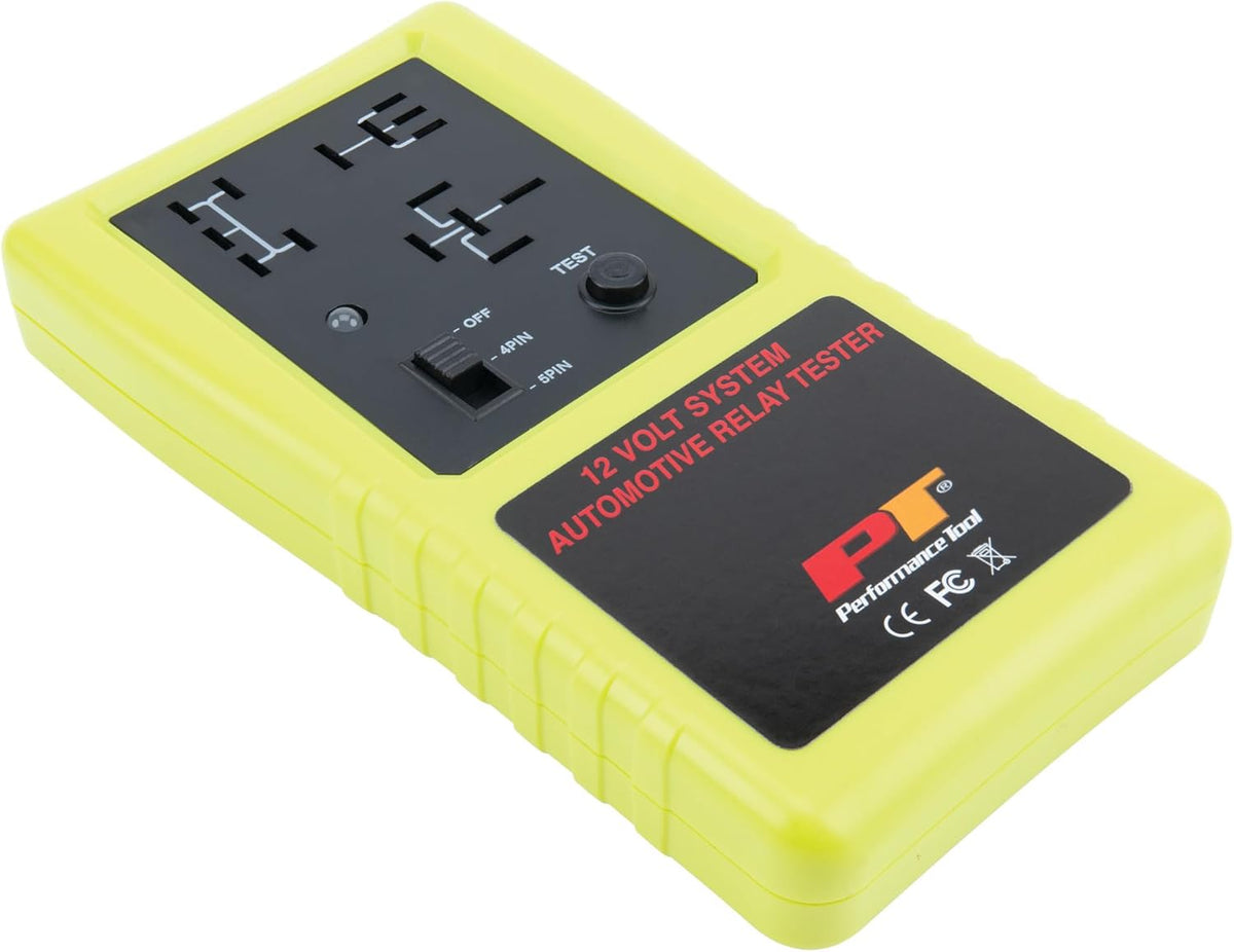 Performance Tool 3009 12-Volt 4- and 5-Pin Automotive Relay Tester