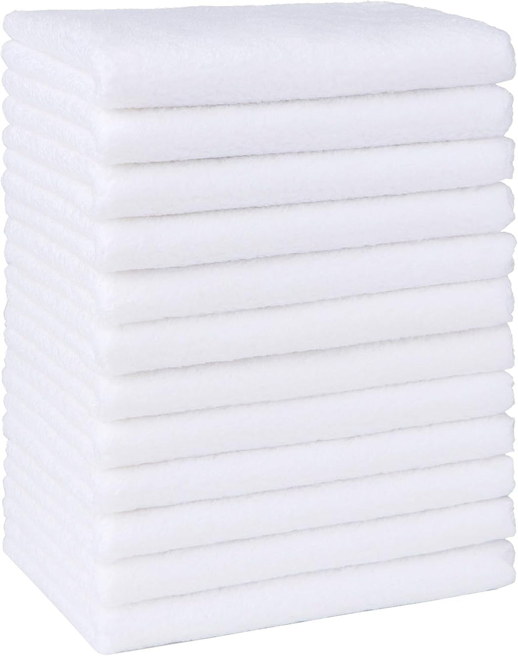 HOMEXCEL Baby Washcloths 24 Pack Microfiber Coral Fleece Soft Wash Cloths