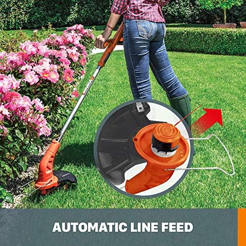 Worx 20V 10" 2-in-1 Cordless String Trimmer & Lawn Edger for Yard, WG154