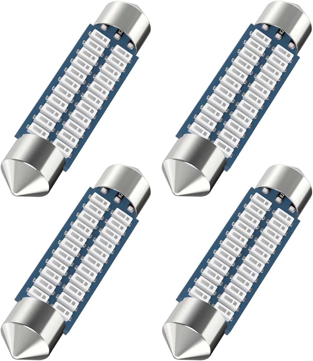Serundo Auto DE3175 DE3022 DE3021 Led Bulb 31mm 1.22in Led Festoon Bulb 4pc