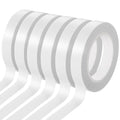 6 Rolls Double Sided Tape for Crafts, Strong Double-Sided Tape, Artist Tape, Double-Sided Adhesive Tape for Arts, Card Making, Scrapbooking Supplies, Gift Wrapping (0.4 in X 26.25Ft)