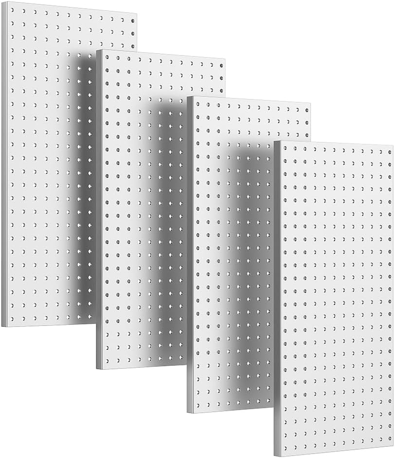 Ultrawall Metal Pegboard Wall Panels, Peg Boards for Garage Tool Storage