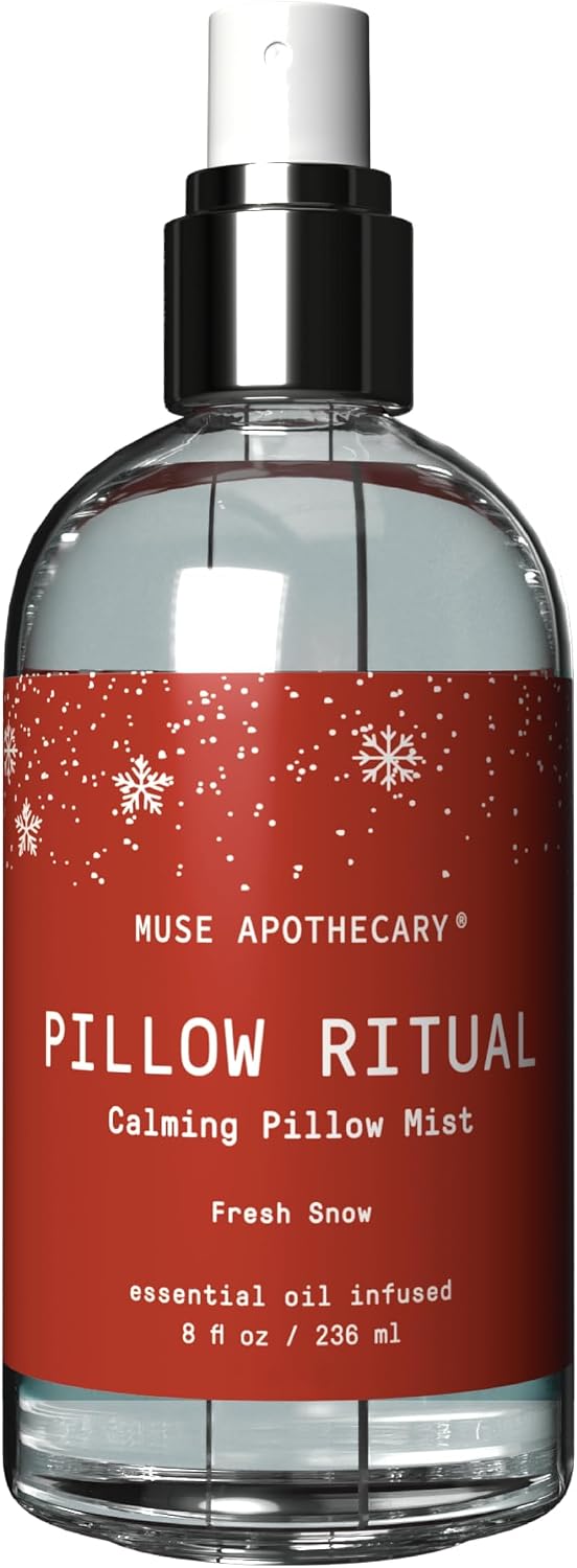 Muse Apothecary Linen Ritual - Aromatic, Soothing, and Relaxing Linen Spray for Bedding, Laundry and Fabric Spray Freshener - Infused with Aromatherapy Essential Oils - Lavender Serenity
