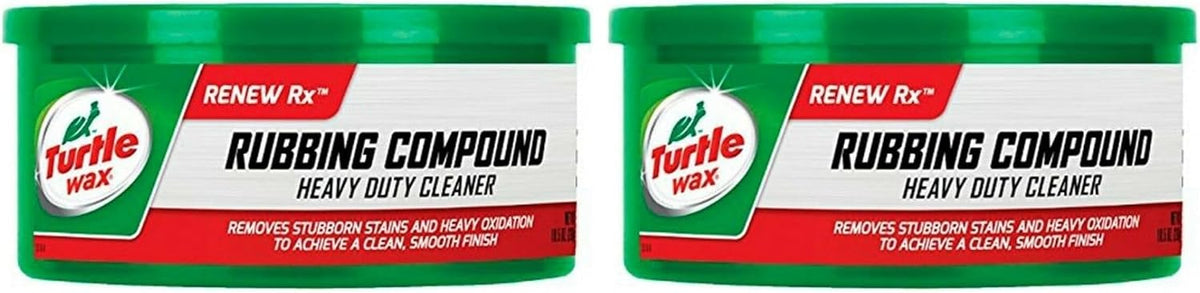 Turtle Wax T230A 10.5 Oz Rubbing Compound Heavy Duty Cleaner