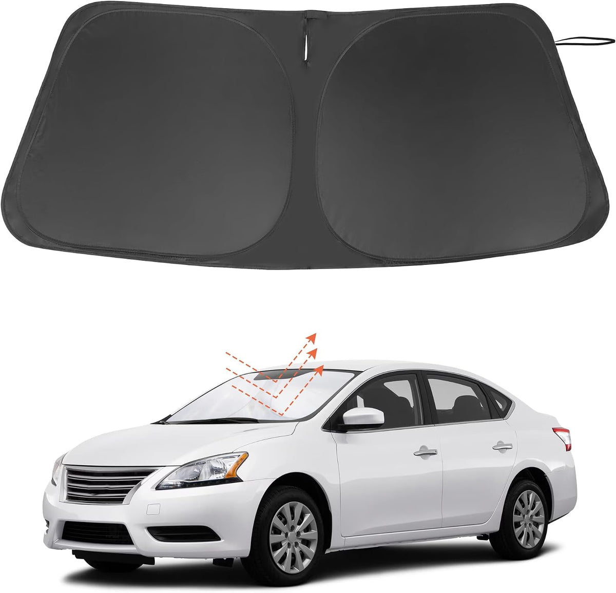 Windshield Sun Shade for 2015-2026 Ford F150 F-150 Accessories