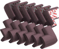 12 Pack Soft Corner Protector Baby Proofing Edge and Corner Guards (Black)