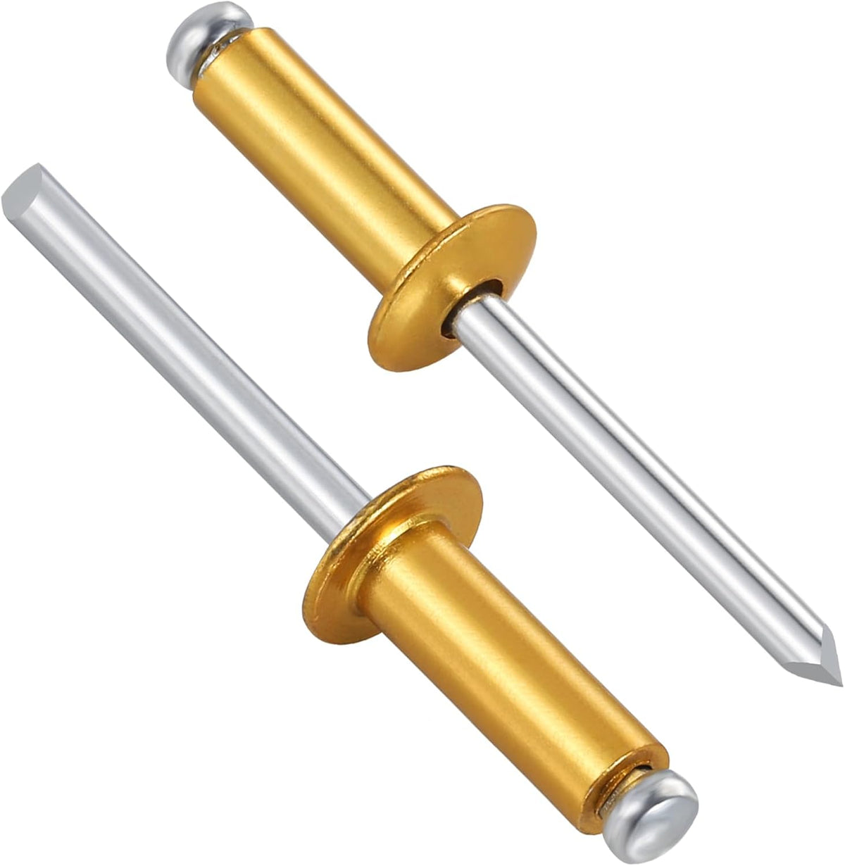 Wensilon (250Pcs) 3/16"x1/2" Aluminum blind pro Rivets,Aluminum Grip and Steel Mandrel