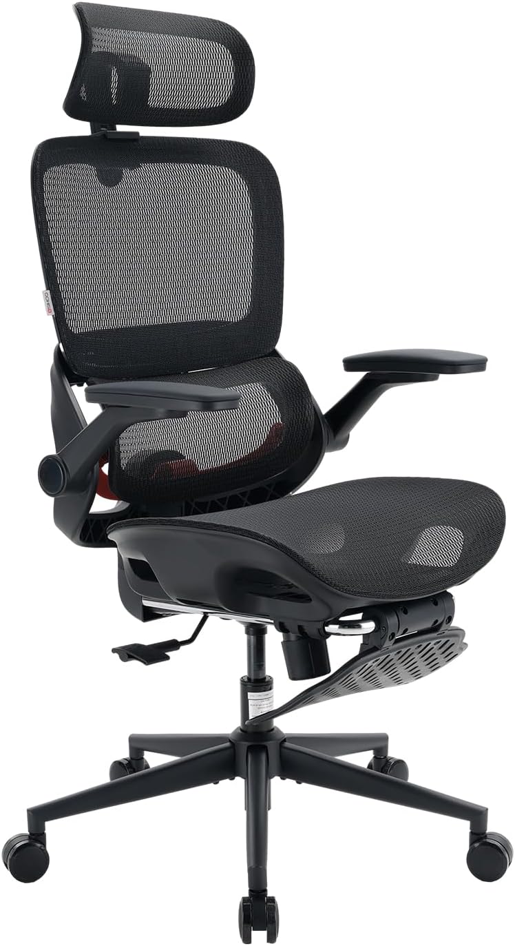 SIHOO M18 Ergonomic Office Chair, Mesh Back Desk Chair with Headrest