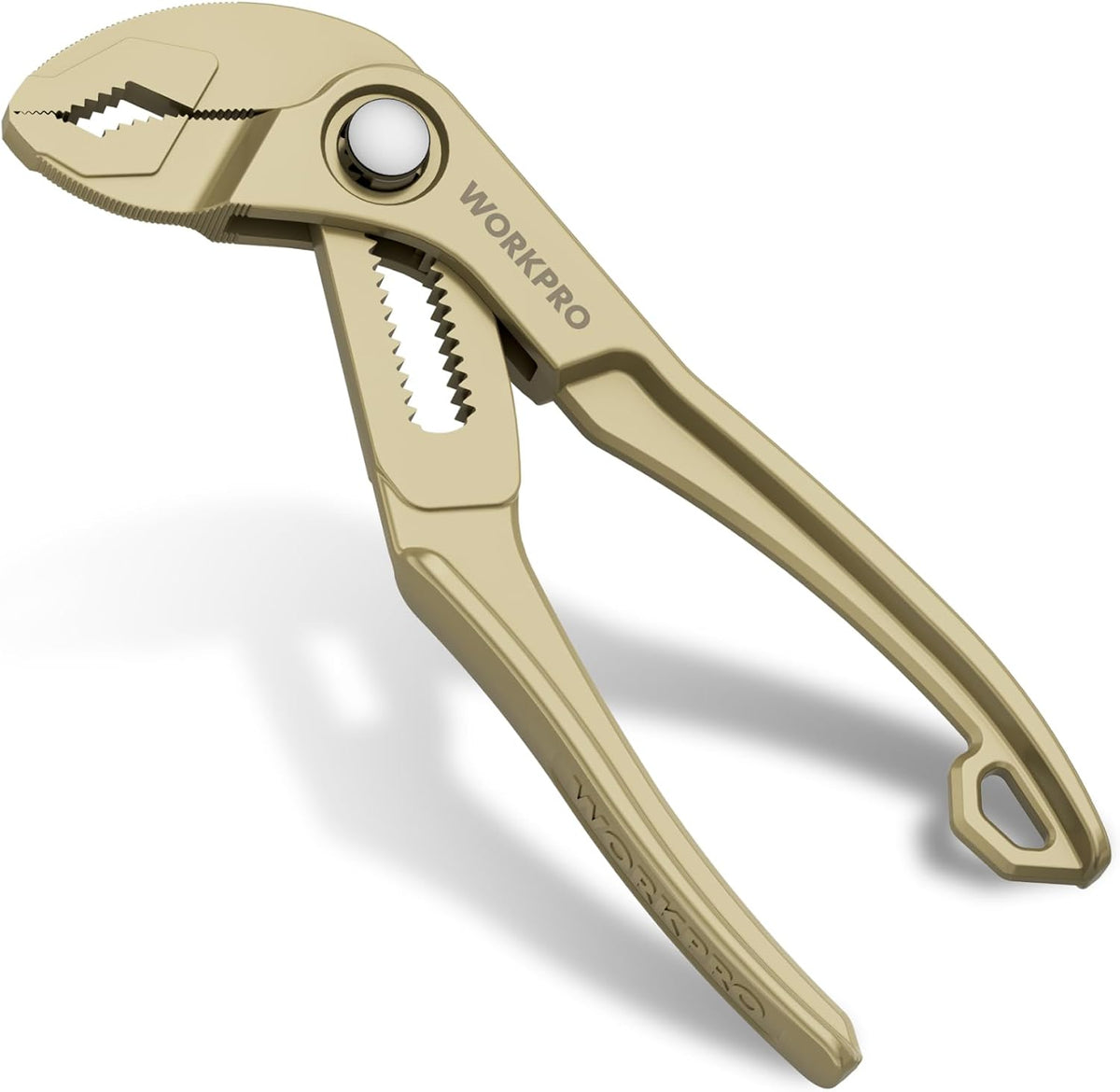 WORKPRO Mini Water Pump Pliers, 4-Inch Groove Joint Pliers for Tight Spaces