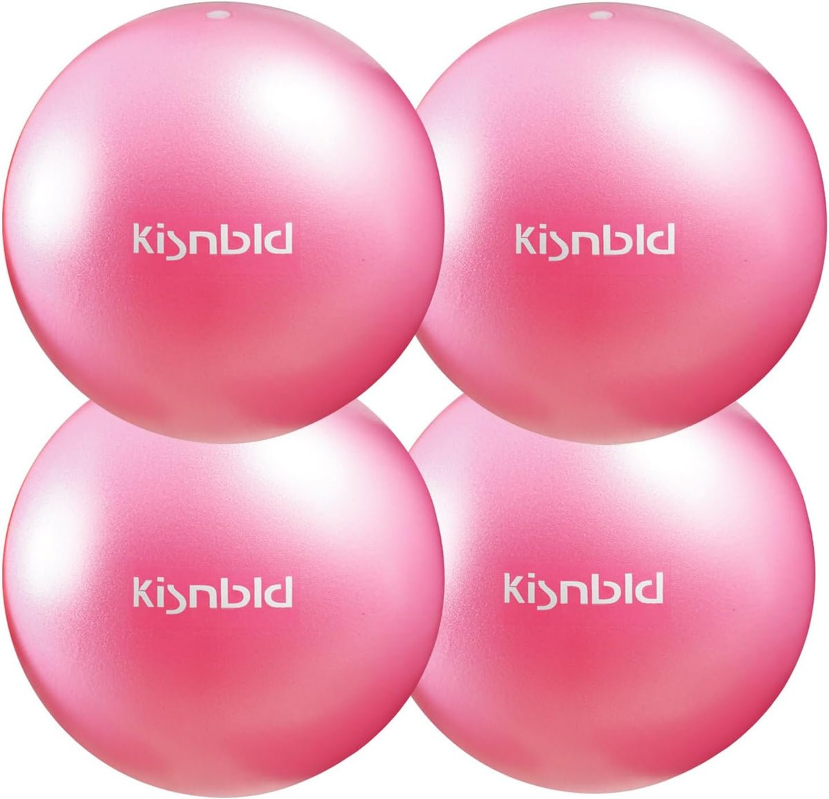 kisnbld 9 Inch Pilates Ball, Small Exercise Ball for Core &Physical Therapy