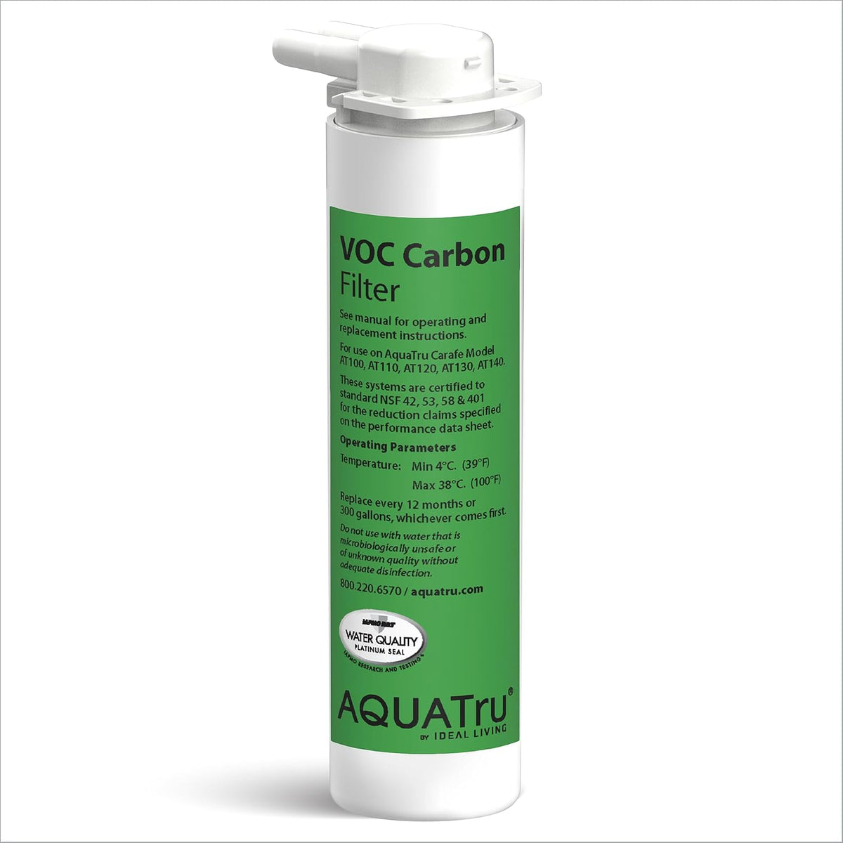 AquaTru Carafe Reverse Osmosis Filter (Stage 3) – Compatible with AquaTru Carafe Models
