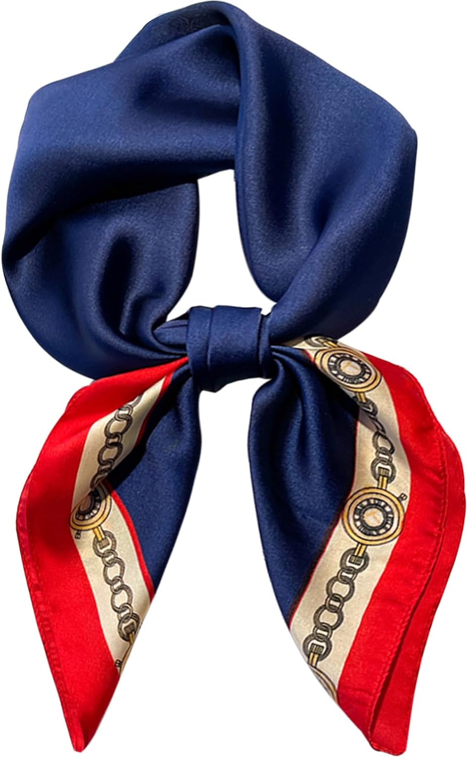 Dailyacc Hair Bandanas Scarf For Women Lightweight Fashion Neck Silk Satin Head Scarves For Sleeping Handbags Scarf